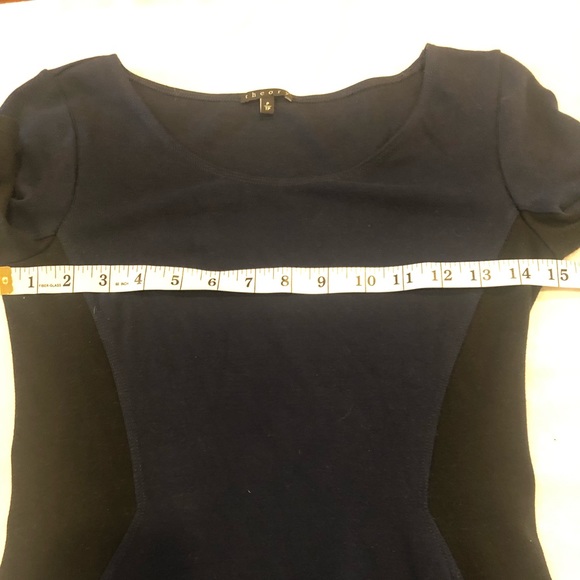 THEORY navy and black dress - Picture 7 of 10